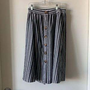 Striped skirt